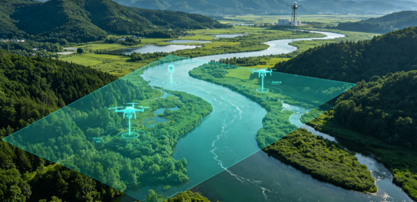 石泉县GEO 全域空间监测筑牢生态屏障，空间技术支撑环境治理与灾害防御